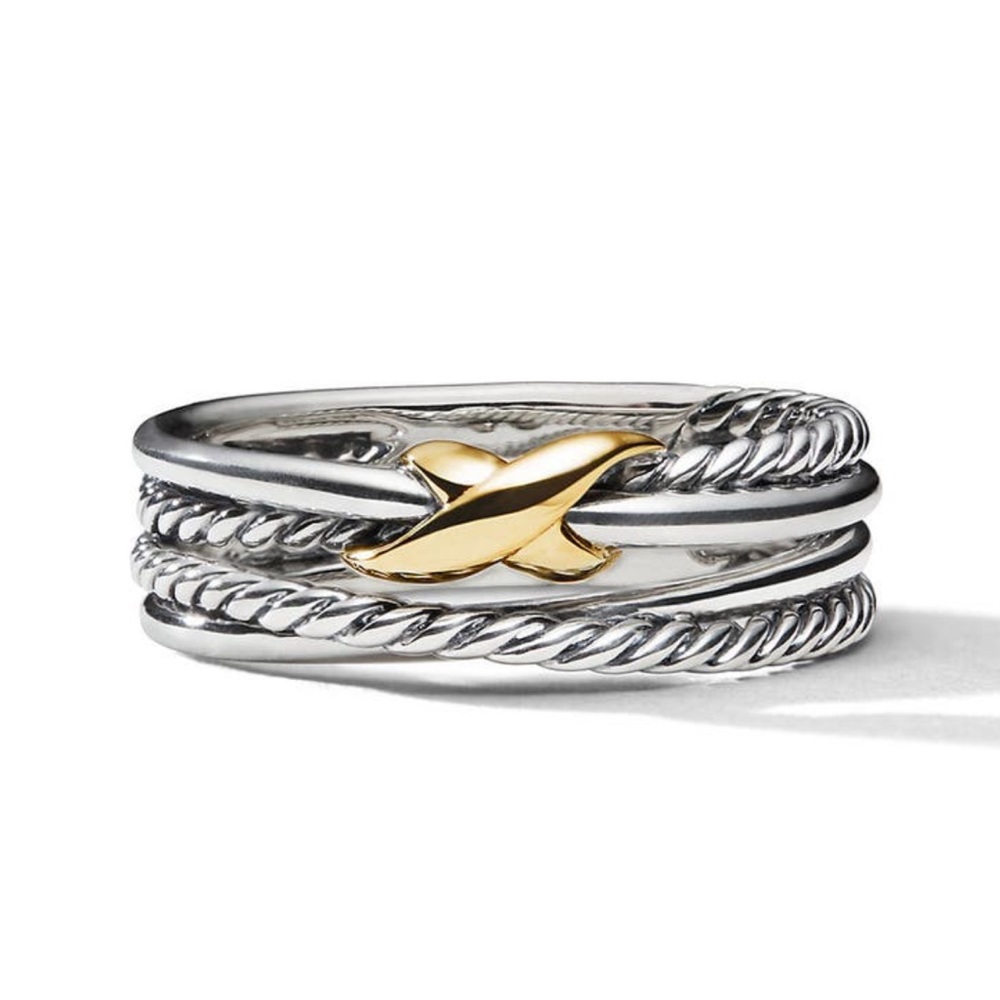 David Yurman X crossover ring